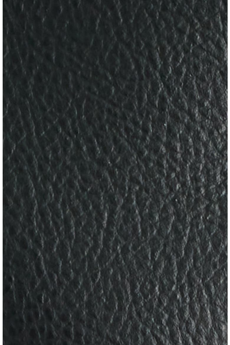 Finnian Oversize Faux Leather & LuxeFluff Moto Jacket, Alternate, color, BLACK