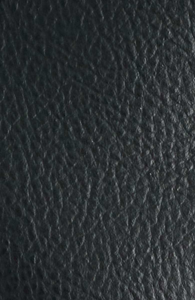 UGG<sup>®</sup> Finnian Oversize Faux Leather & LuxeFluff Moto Jacket, Alternate, color, Black