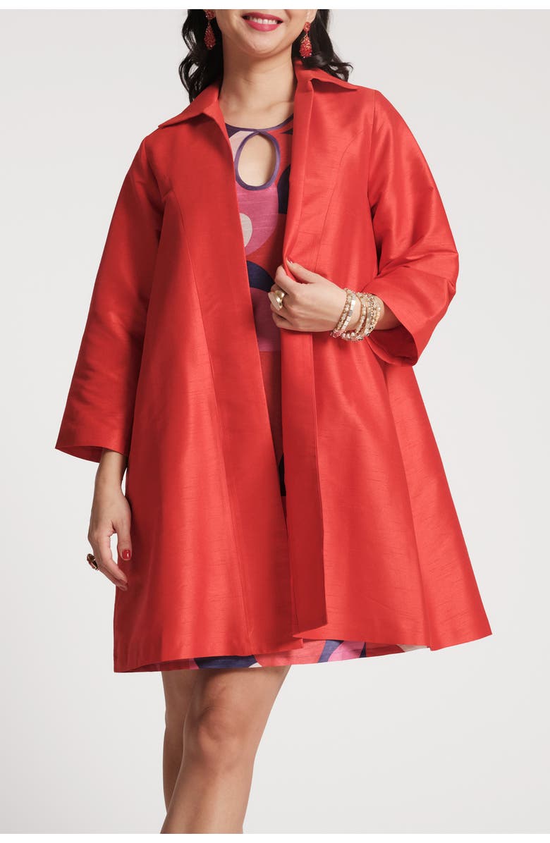 Frances Valentine Charlotte Topper, Alternate, color, Red