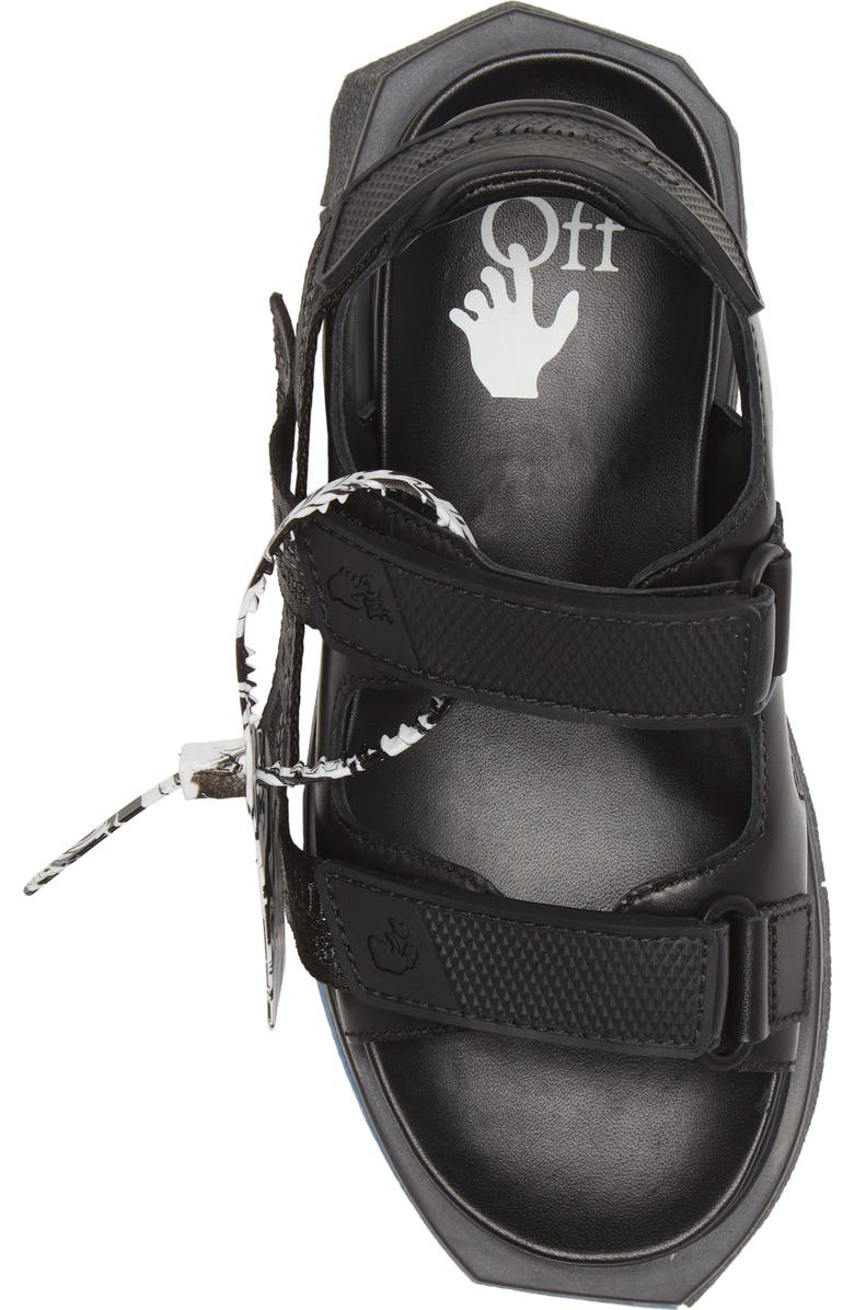 Off-White Sponge Trek Sandal, Alternate, color,