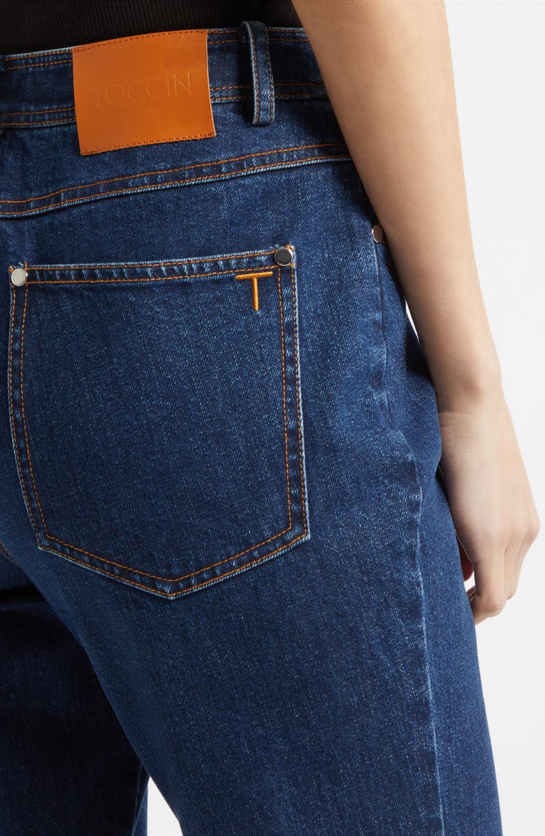 Toccin Cynthia High Waist Cigarette Jeans, Alternate, color, 