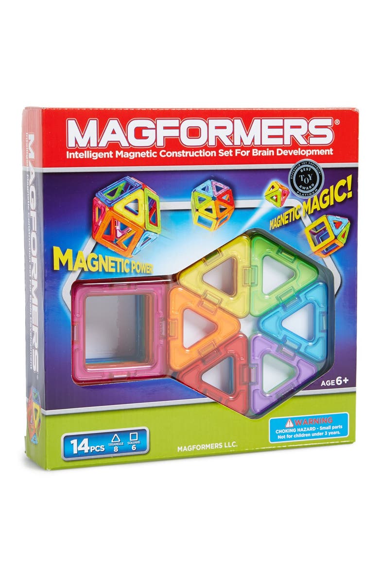 Magnetic 3D Construction Set, Main, color, MULTI