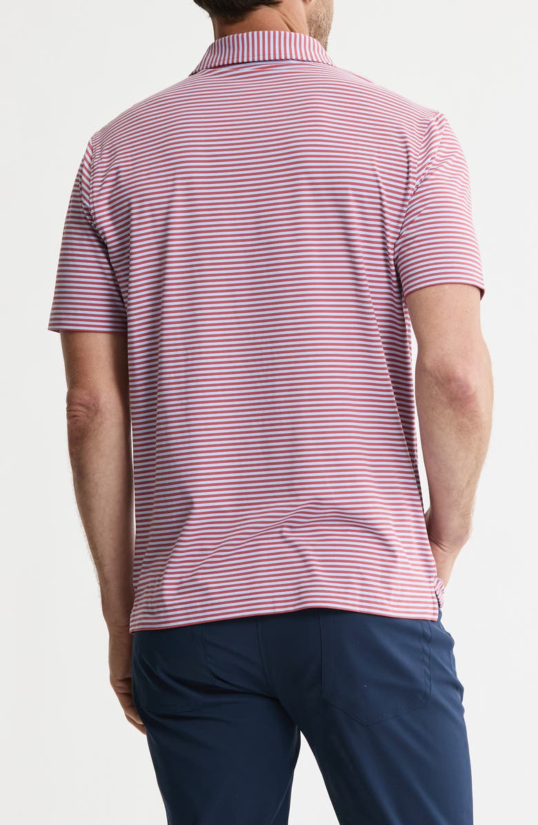 JACHS Performance Stripe Polo, Alternate, color, Red Stripe