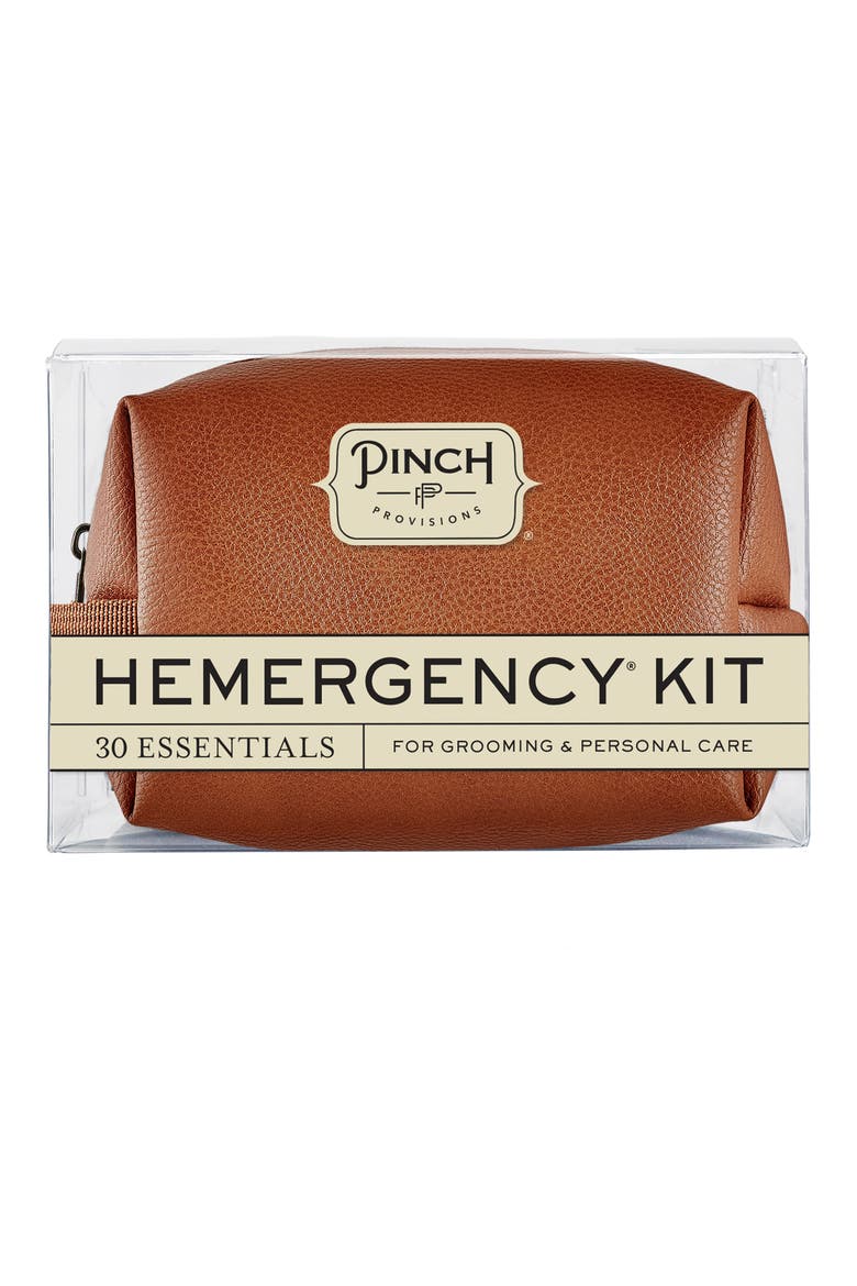 Hemergency Kit, Main, color, COGNAC BROWN