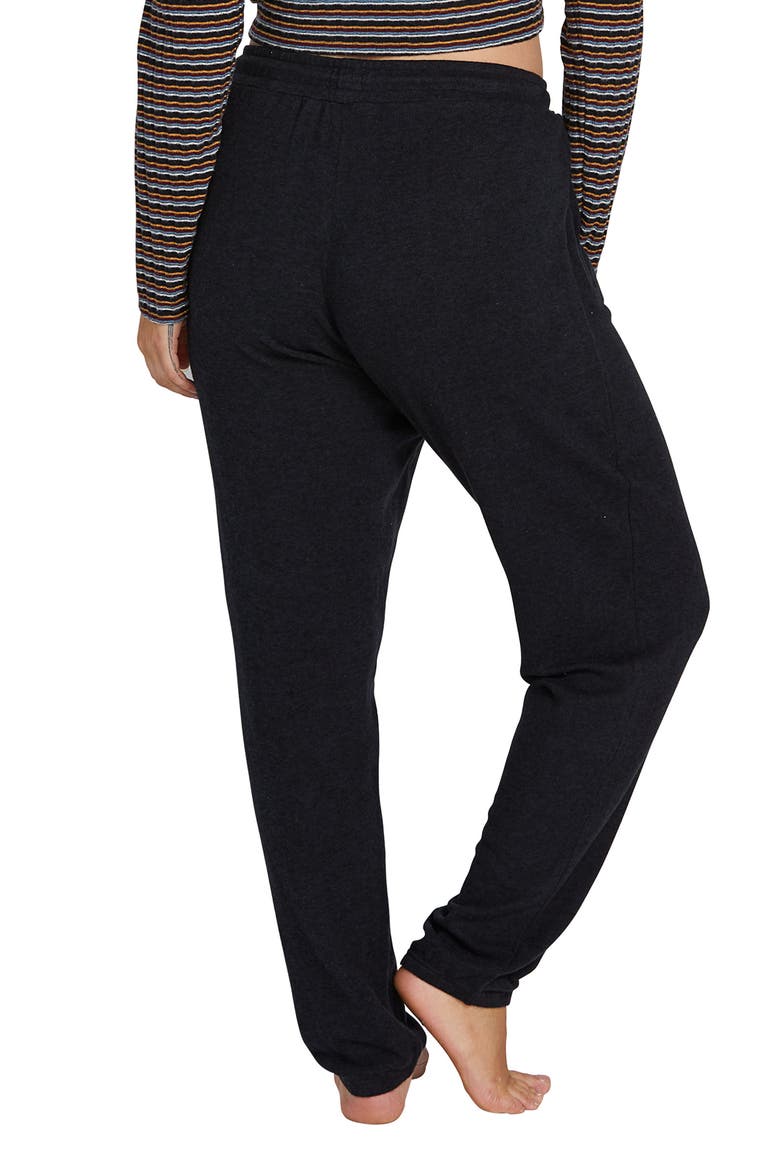 Lil Fleece Pants, Alternate, color, BLACK