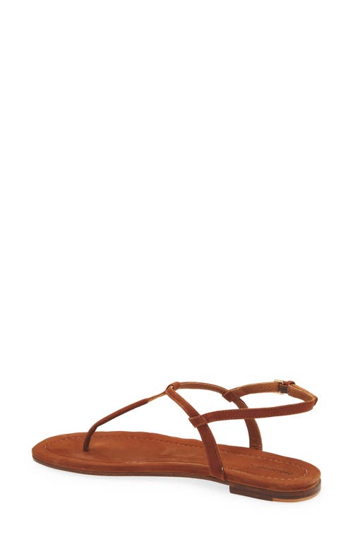Reformation Thea T-strap Sandal In Red