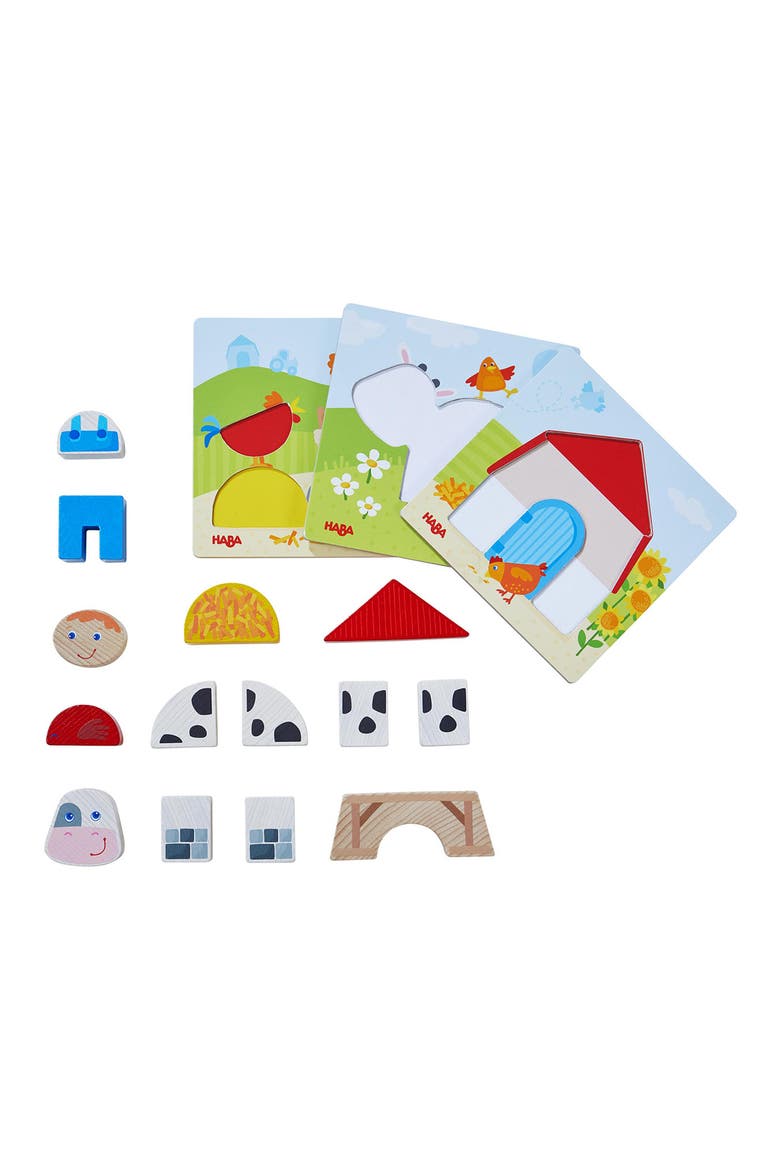 Arranging Game on the Farm Toy, Alternate, color, MULTI