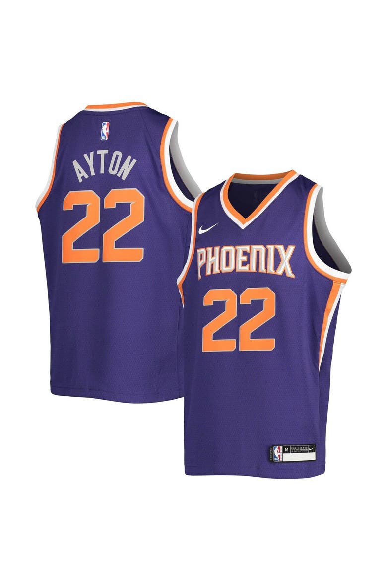 Youth Nike Deandre Ayton Purple Phoenix Suns Swingman Jersey - Icon Edition, Alternate, color, Purple