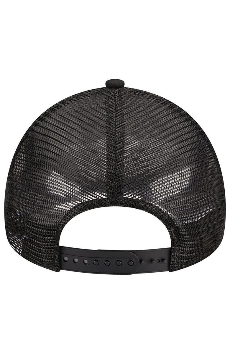 New Era Men's New Era Black San Francisco Giants A-Frame 9FORTY Trucker Adjustable Hat, Alternate, color, 