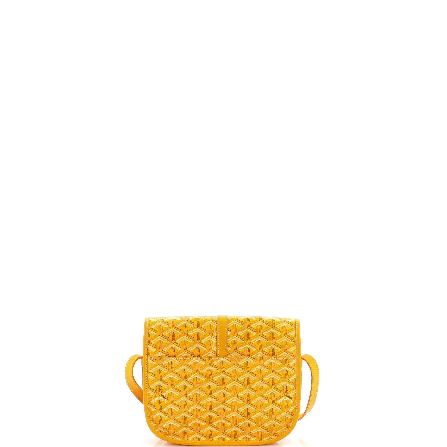 Pre-Owned Goyard Belvedere II Messenger Bag Coated Canvas PM, Alternate, color, Orange