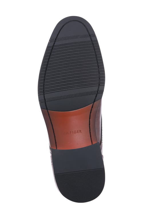 Tommy Hilfiger Boswell Plain Toe Derby In Brown
