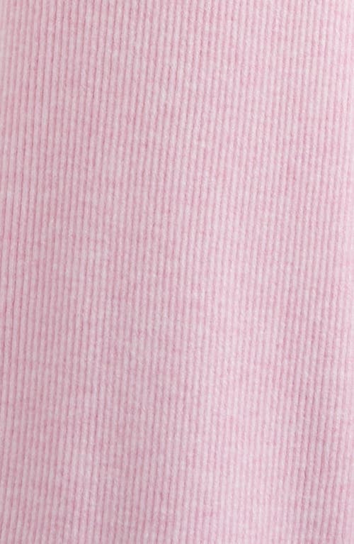 Nordstrom Sweater Knit Flare Pants In Pink