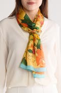 Vince Camuto Summer Garden Oblong Scarf