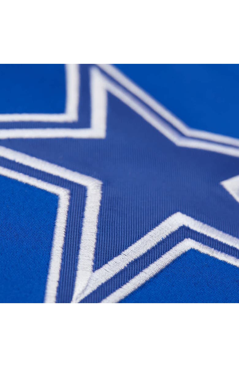Mitchell
Ness Men
s Mitchell
Ness Royal Dallas Cowboys Vintage Double Down Satin Full-Snap Jacket, Alternate, color, Royal