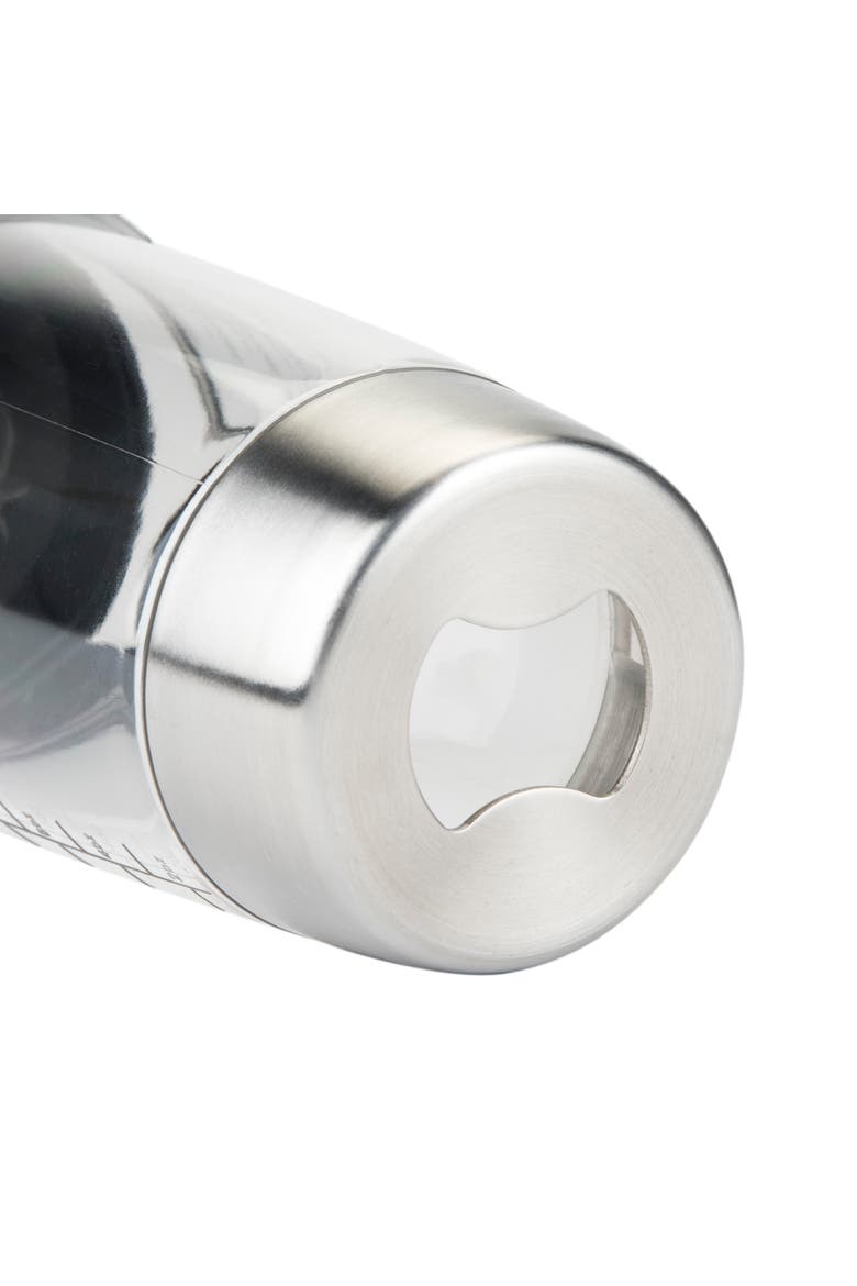 5-in-1 Cocktail Shaker, Alternate, color, Clear