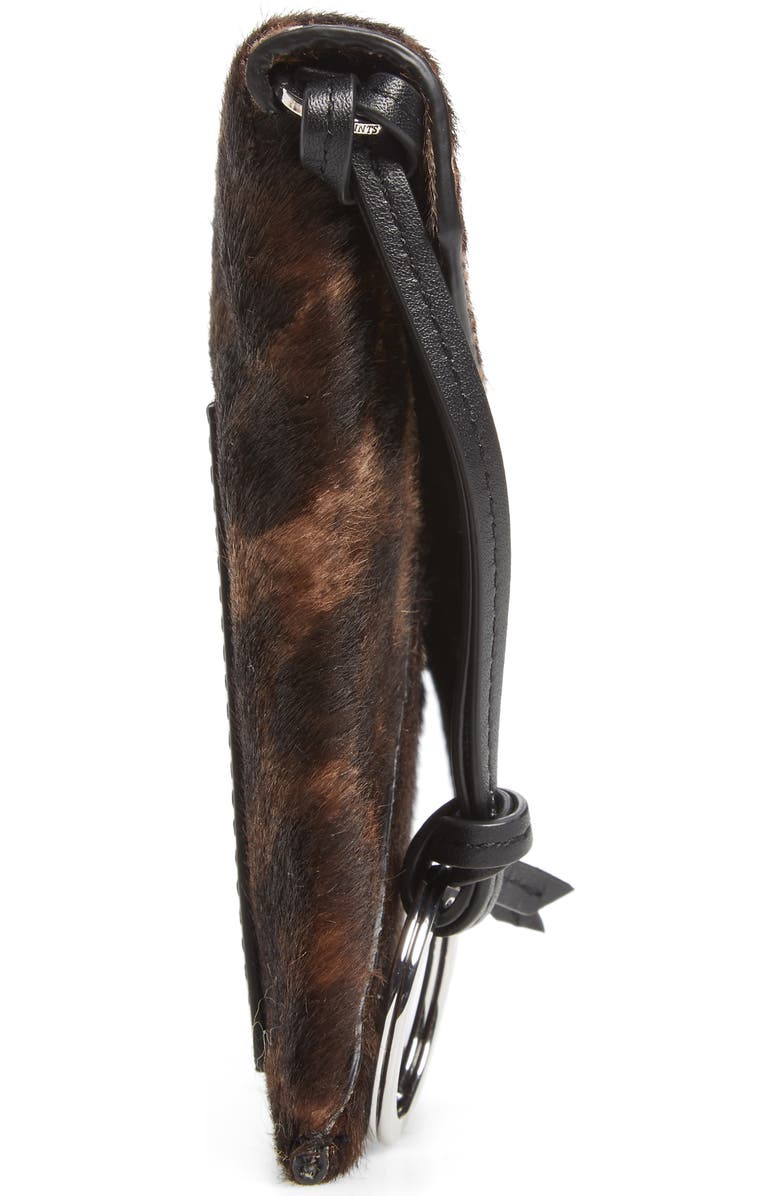 AllSaints Voltaire Large Envelope Genuine Calf Hair Clutch, Alternate, color,