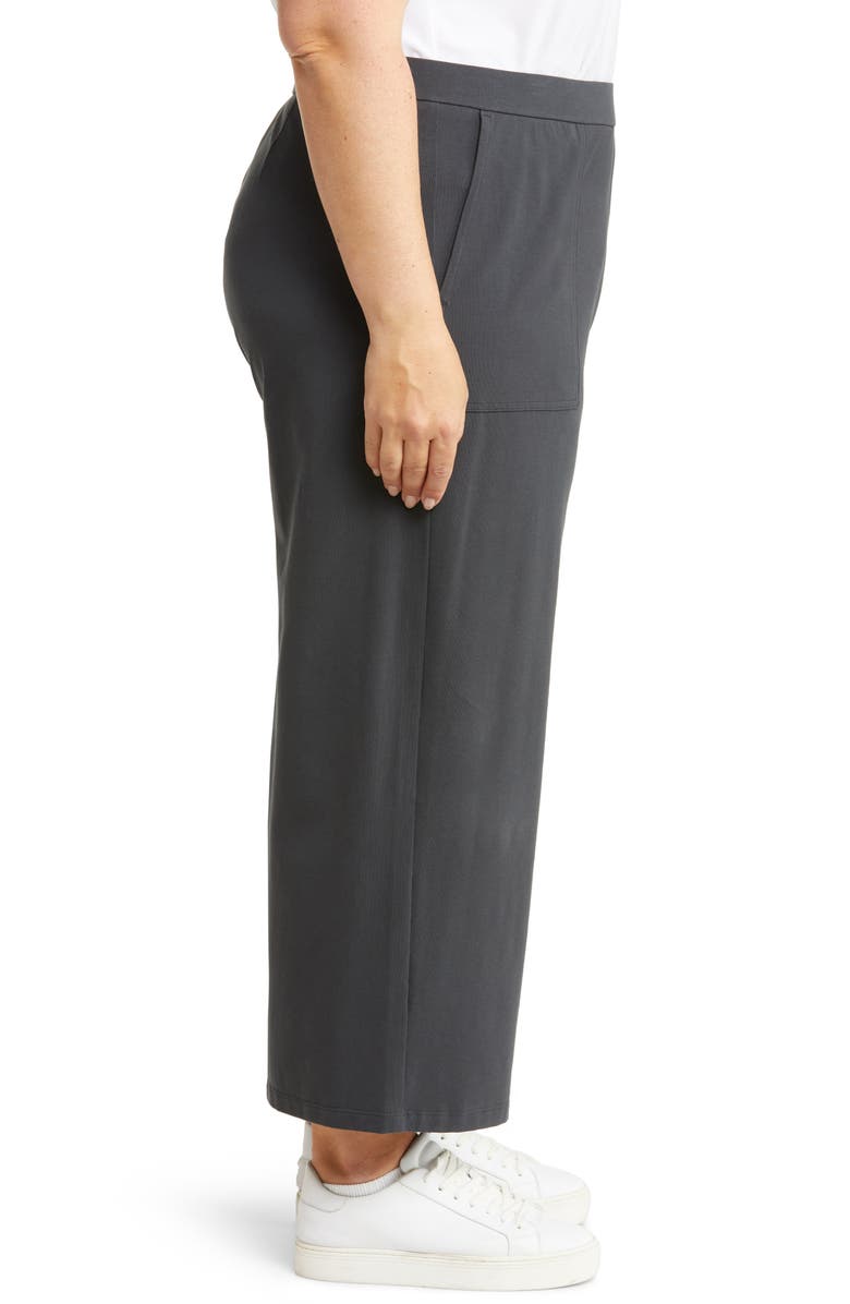 Eileen Fisher Crop Wide Leg Pants, Alternate, color,