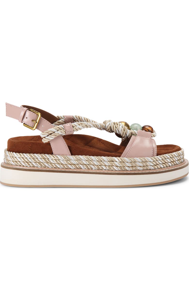 Kurt Geiger London Orson Rope Slingback Platform Sandal, Main, color,