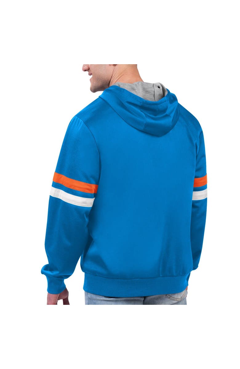 G-III SPORTS BY CARL BANKS Men's G-III Sports by Carl Banks Blue Oklahoma City Thunder Contender Full-Zip Hoodie Jacket, Alternate, color, 