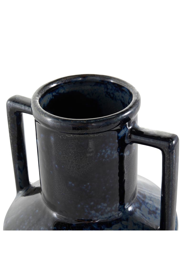 Dark Blue Ceramic Vase, Alternate, color, DARK BLUE
