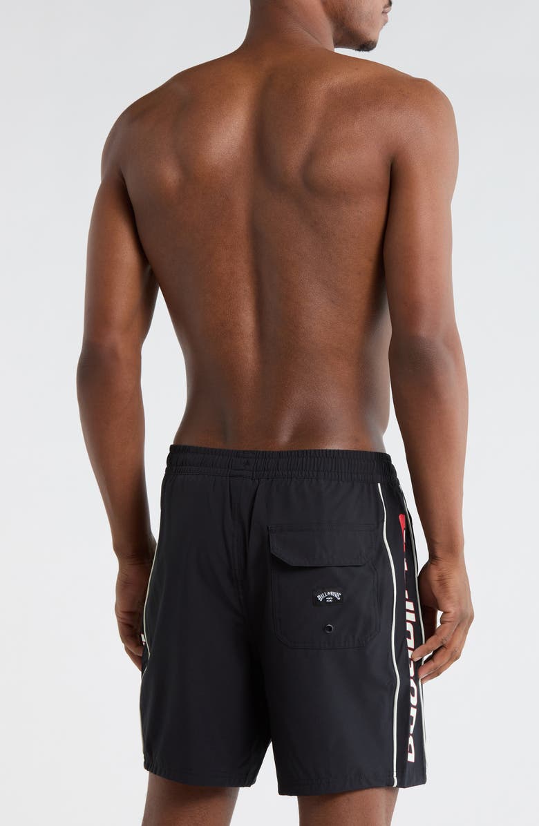 Billabong Afterburner Volley Swim Trunks, Alternate, color, Black