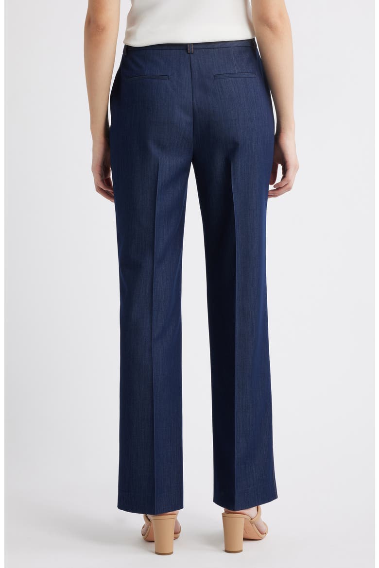 Straight Leg Trouser Jeans, Alternate, color, DENIM