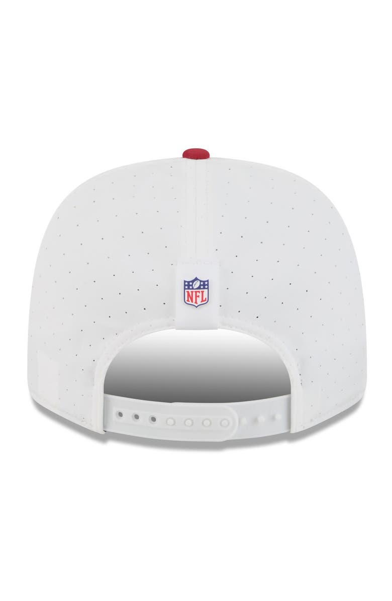 New Era Men's New Era  White/Cardinal Arizona Cardinals 2025 NFL Training Camp 9SEVENTY Adjustable Hat, Alternate, color, White