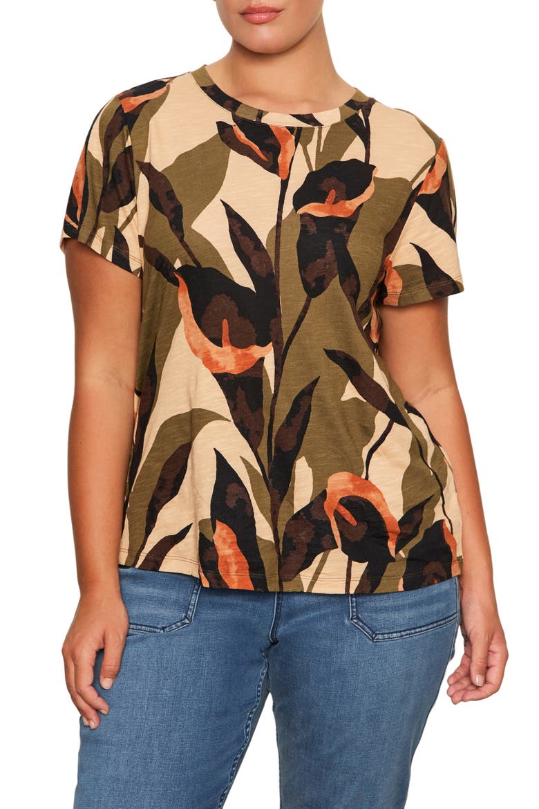 The Perfect T-Shirt, Main, color, AUTUMN GREEN