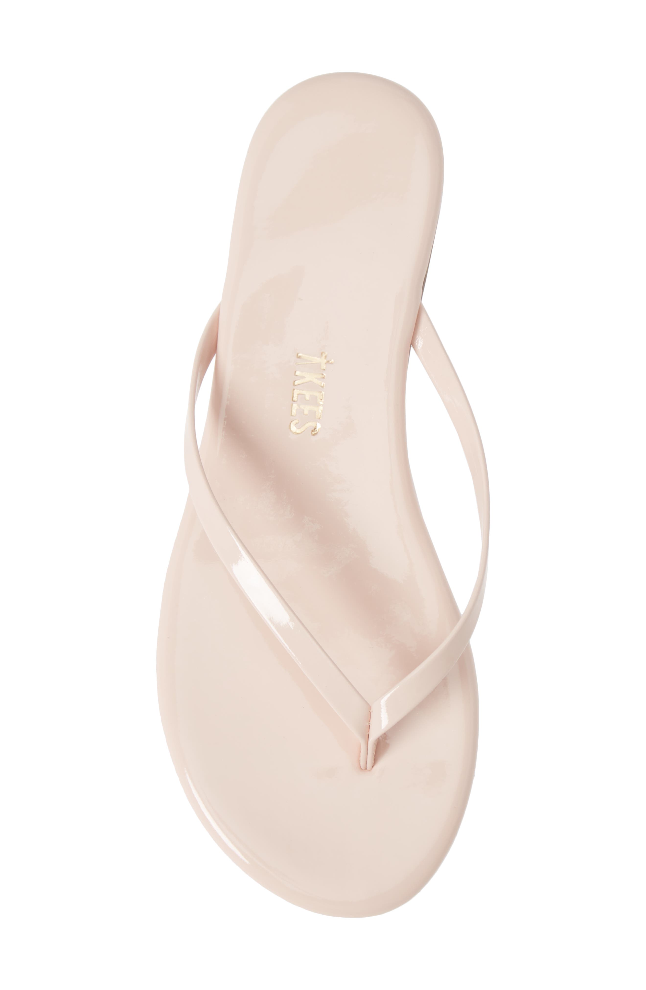 'Glosses' Flip Flop, Alternate, color, WHIPPED CREAM