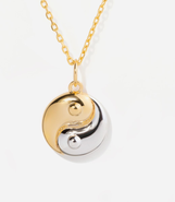 Little Sky Stone Yin Yang Necklace
