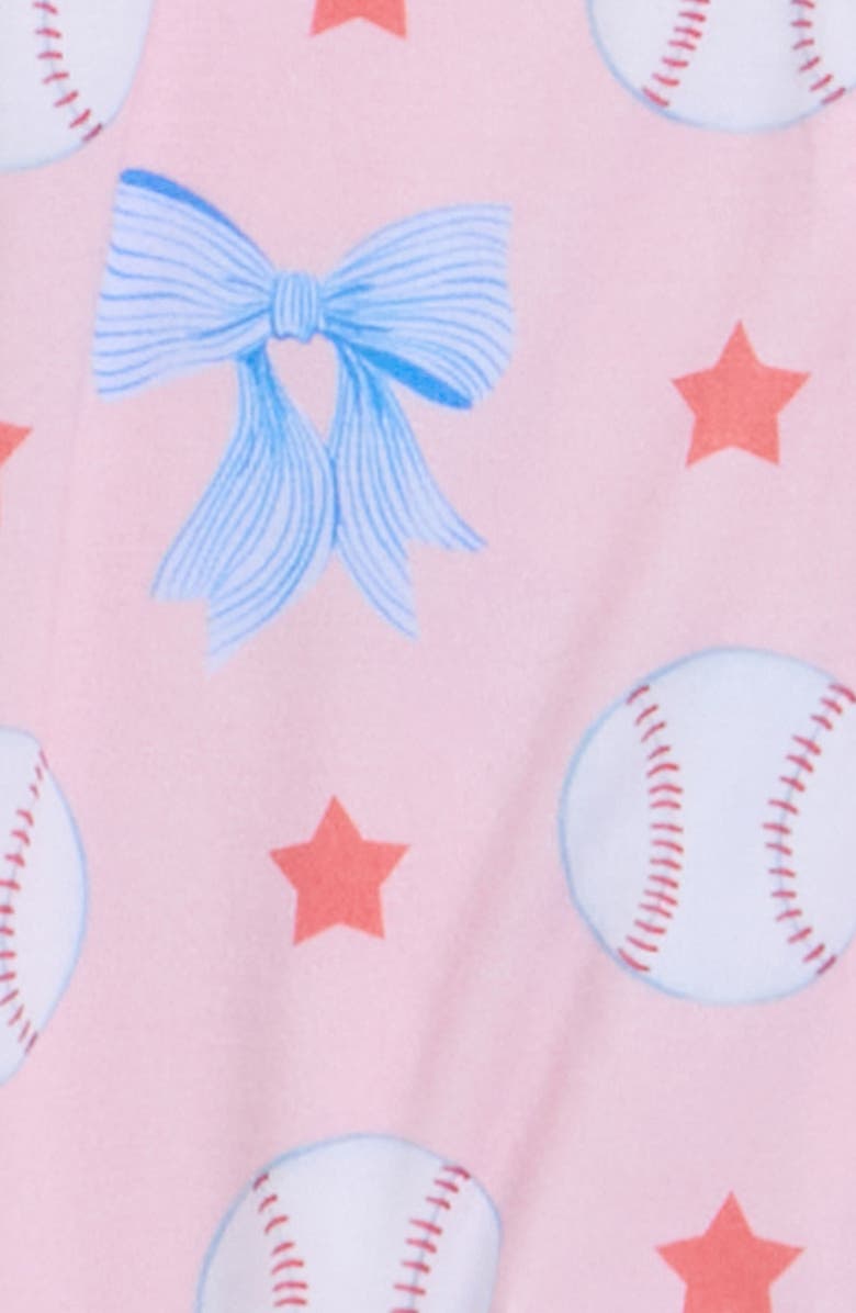 Posh Peanut Fitted Convertible One-Piece Pajamas, Alternate, color, Pink