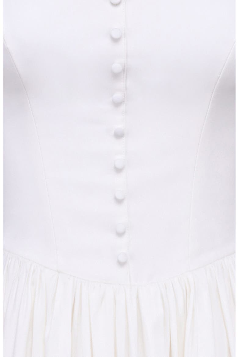 Lillia A-Line Dress, Alternate, color, WHITE