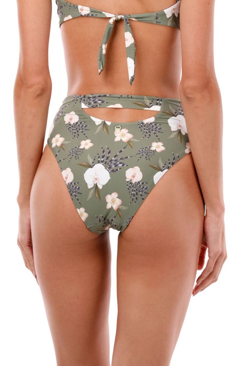 Safari Mai Moon Bay High Waist Bikini Bottoms, Alternate, color, SAFARI MAI
