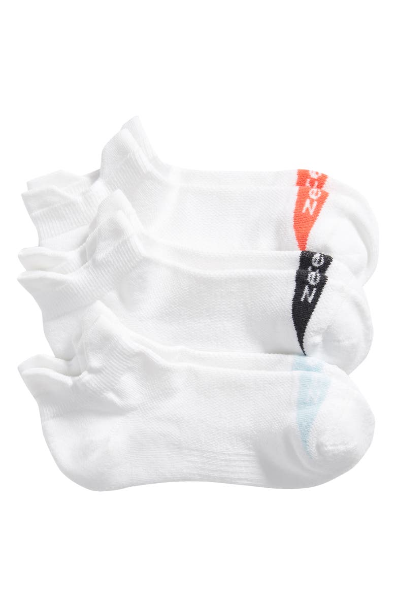 Zella 3-Pack Running Socks, Main, color,