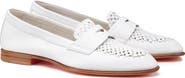 Santoni Women's Leather Penny Loafer