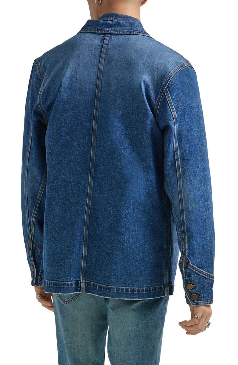 Lee Denim Chore Jacket, Alternate, color, Mid Wash
