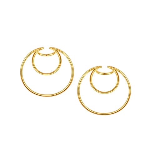 Modern Dome Ear Cuff