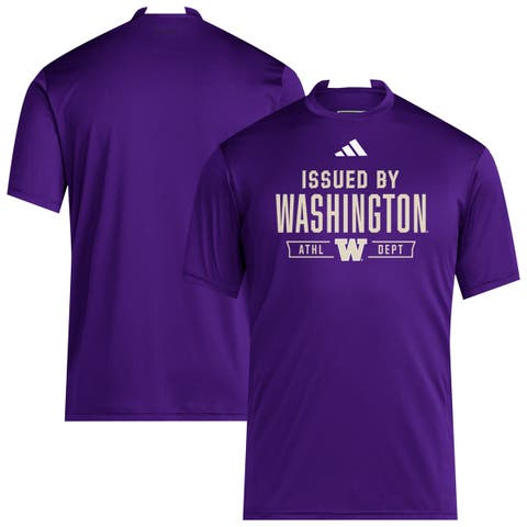 Men's adidas Purple Washington Huskies 2025 Training Performance Team T-Shirt