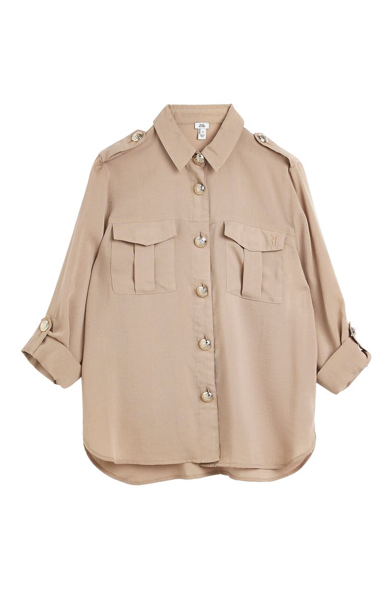 Utility Shirt, Alternate, color, BEIGE