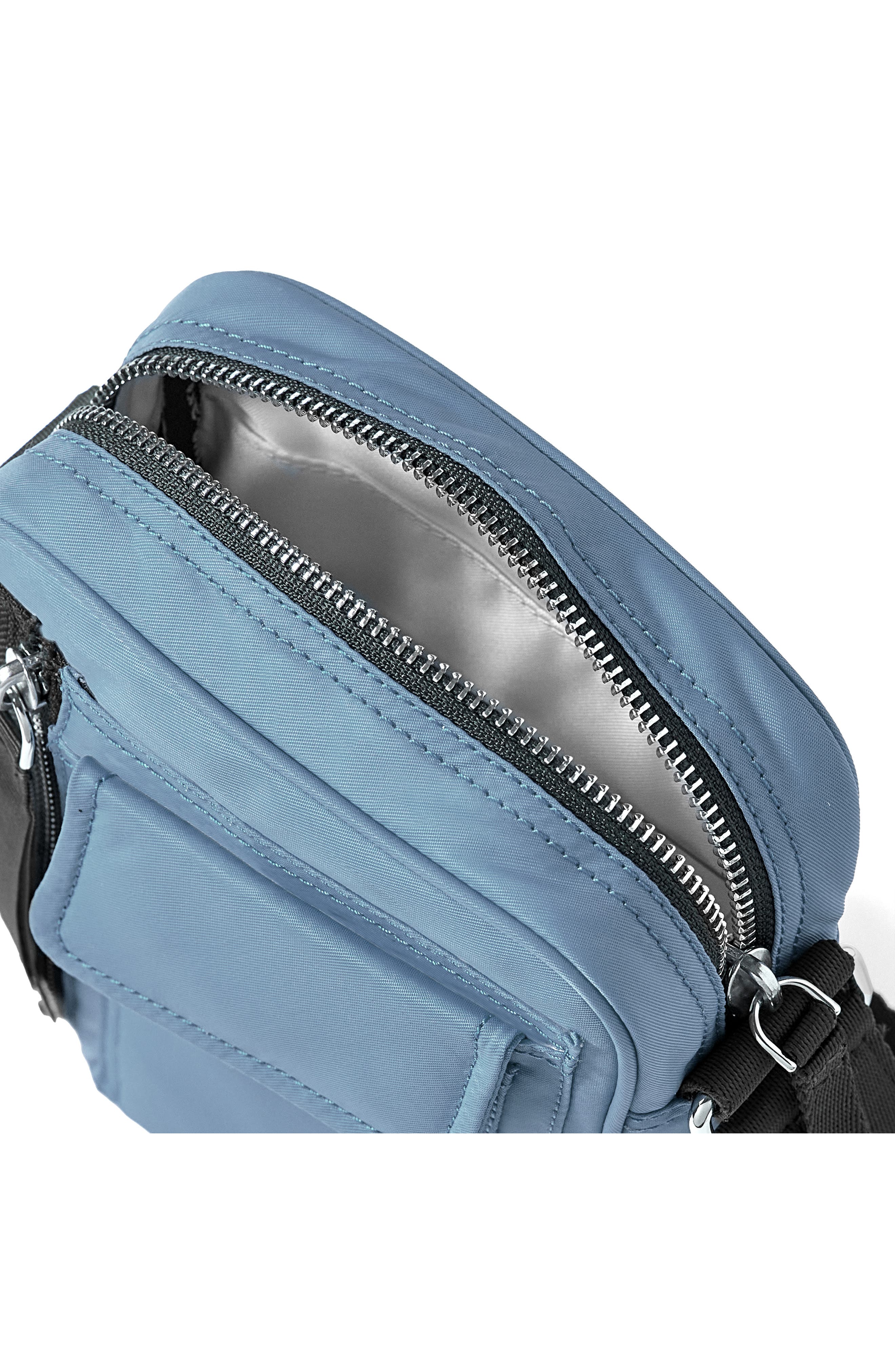 The Godspeed Nylon Crossbody Bag, Alternate, color, SKY BLUE