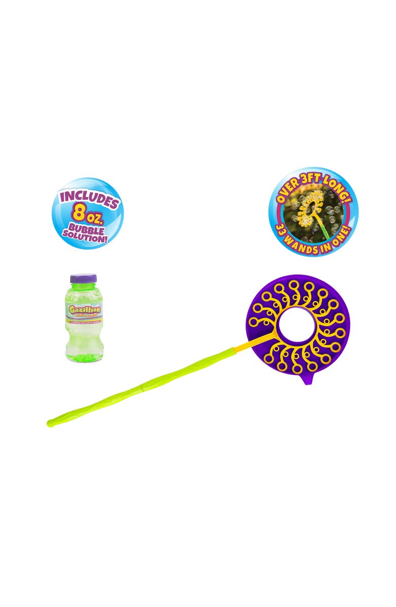 Gazillion Bubble Mega Zillion Wand, Alternate, color, Multicolored