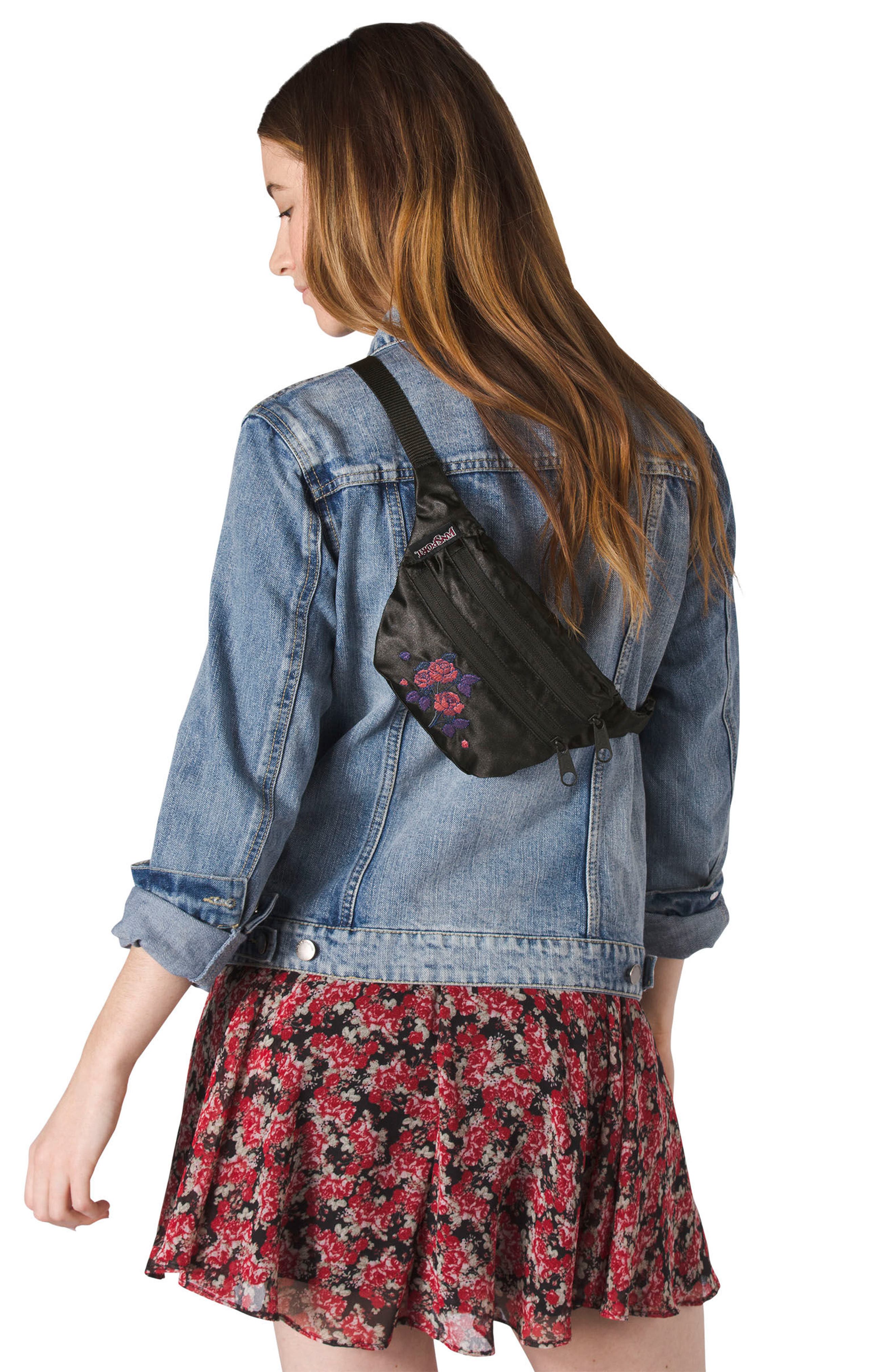 Hippyland Fanny Pack, Alternate, color, SATIN ROSE