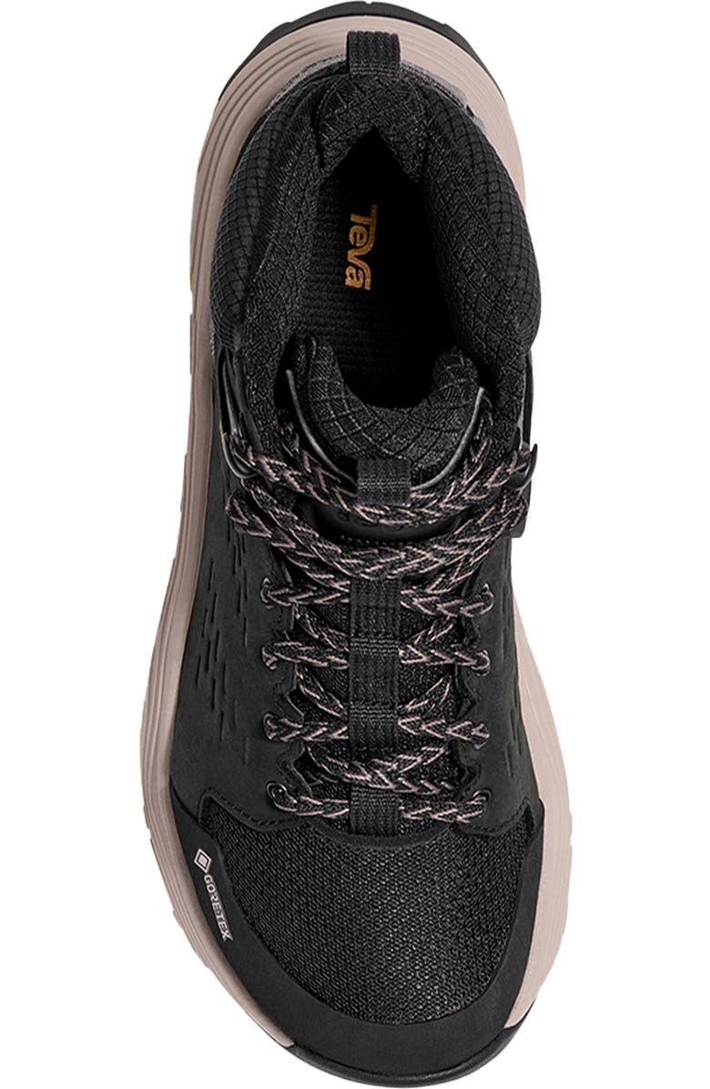 Teva Grandview Max Gore-Tex<sup>®</sup> Waterproof Hiking Boot, Alternate, color, Black/ Black
