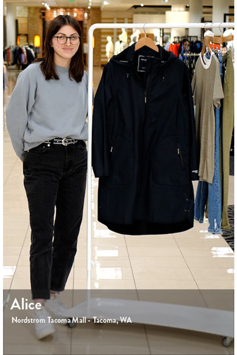 Hooded Water Repellent Rain Jacket video