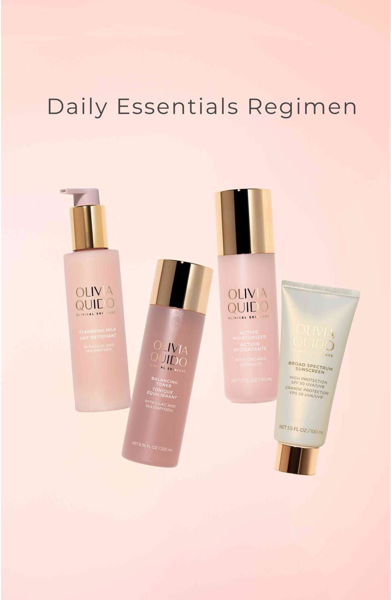 Olivia Quido Skincare Daily Essentials Regimen, Alternate, color, Transparent