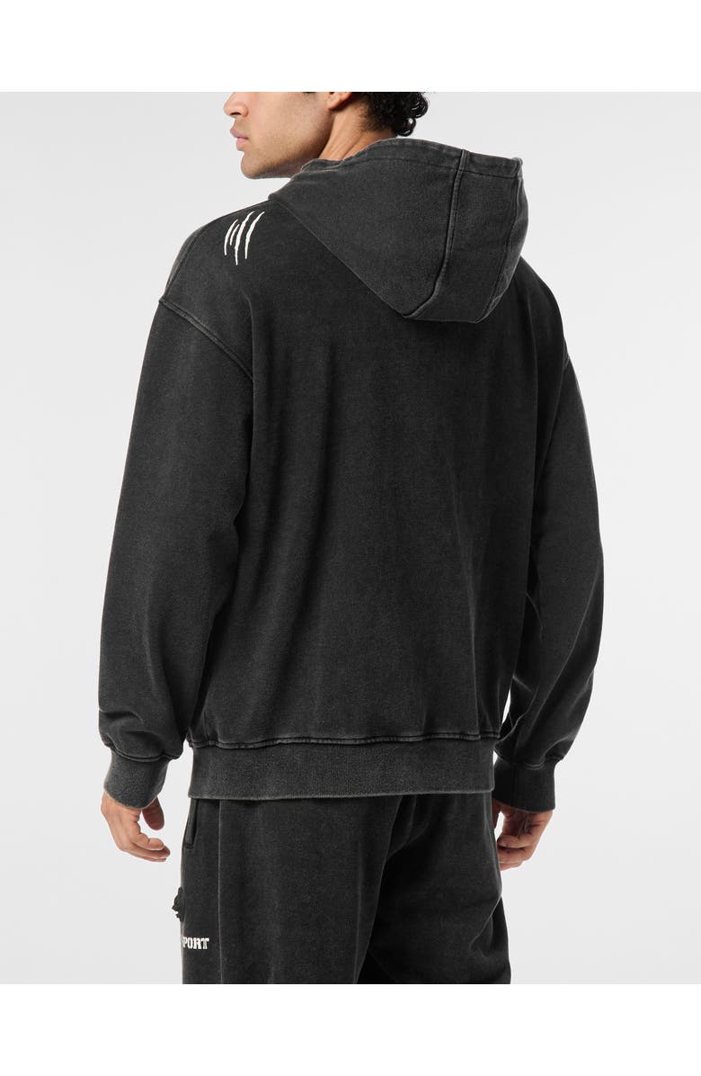 PLEIN SPORT Hoodie Sweat Jacket Men, Alternate, color, Black