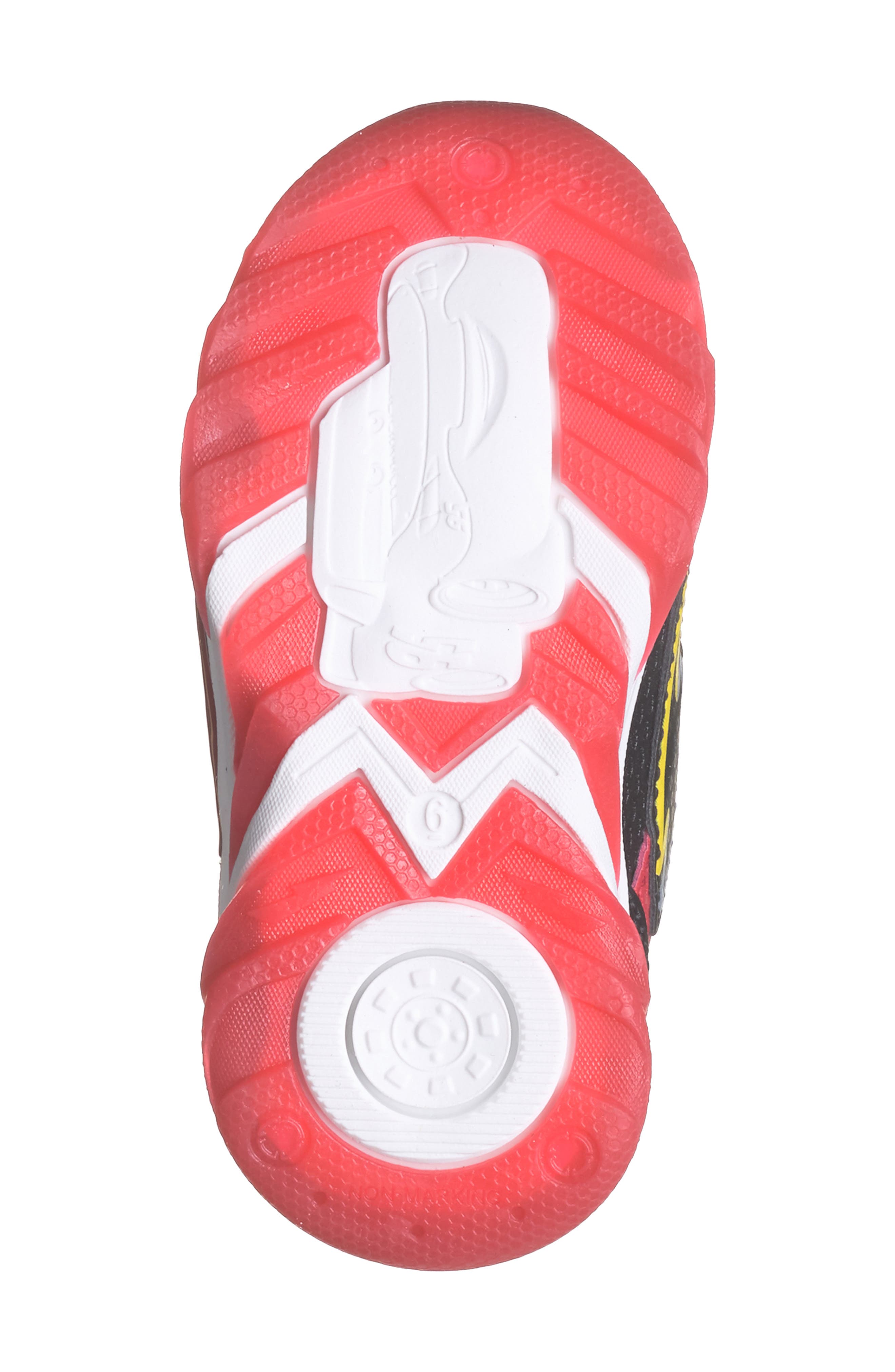 Harper Canyon Kids' Lightning McQueen Light Up Sneaker, Alternate, color, Red