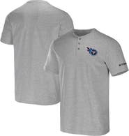 NFL X DARIUS RUCKER Men's NFL x Darius Rucker Collection by Fanatics Heather Gray Tennessee Titans Henley T-Shirt