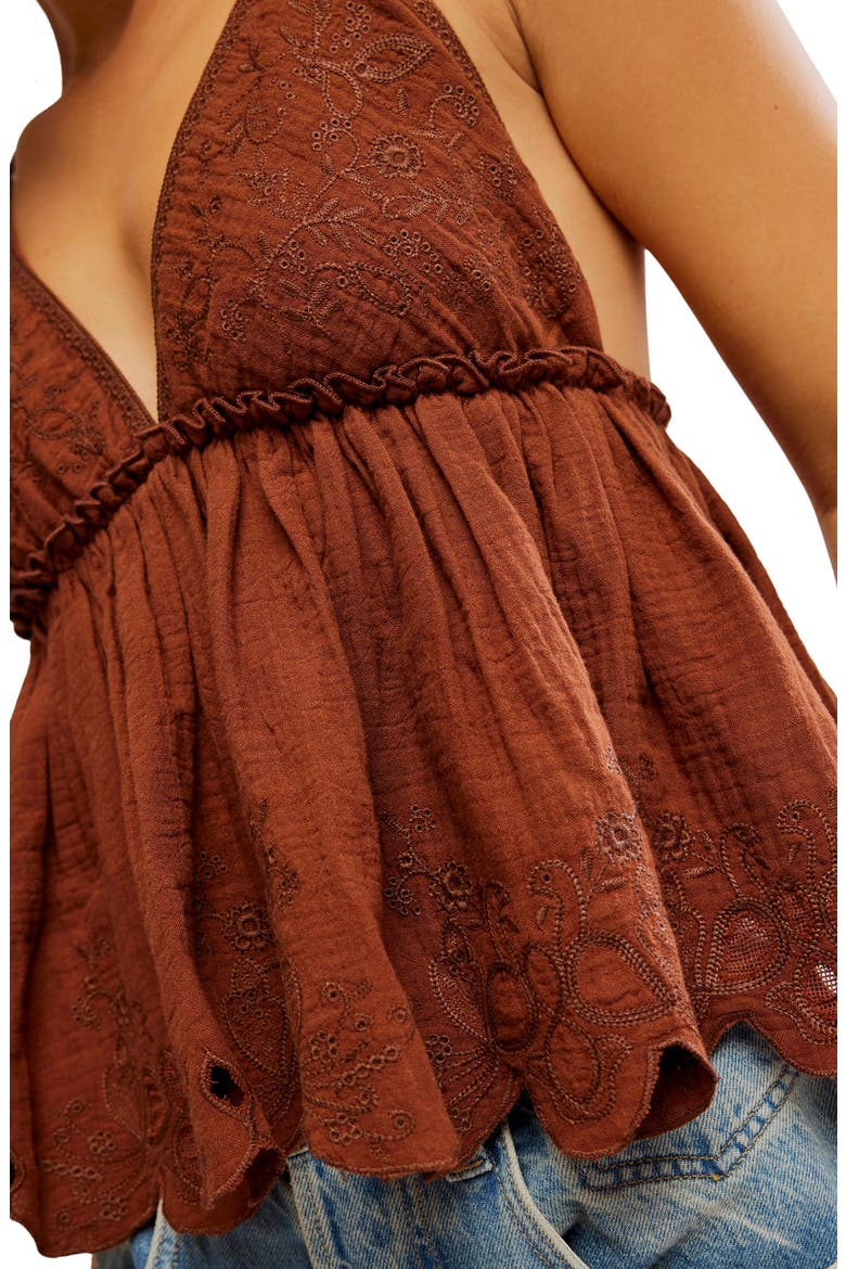 Sunny Days Camisole, Alternate, color, CHOCOLATE