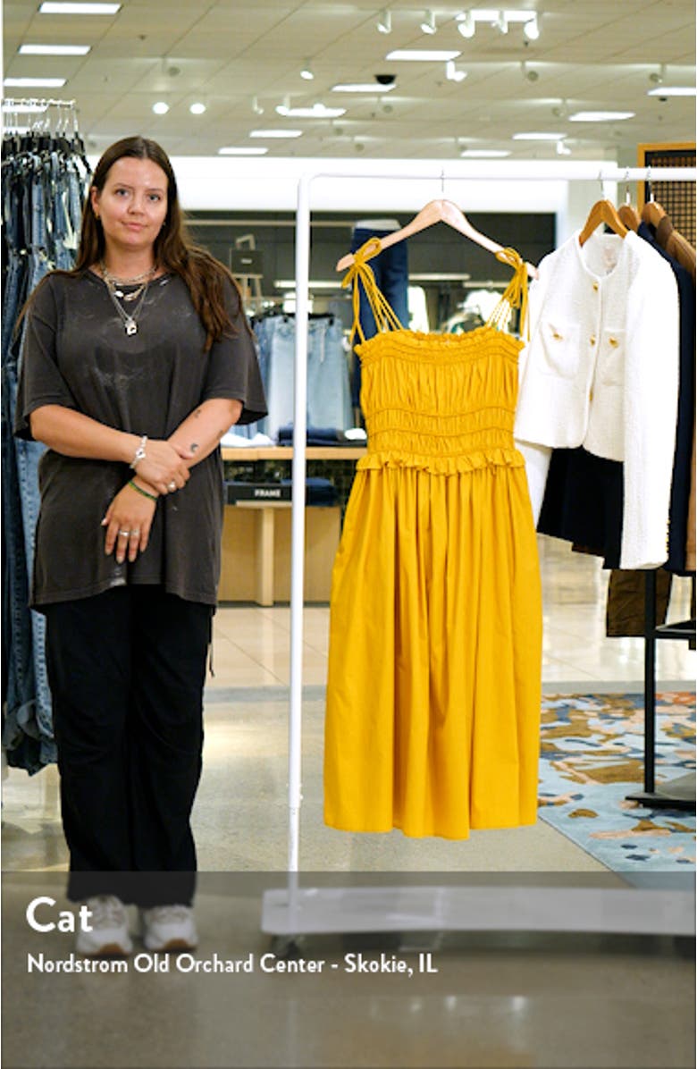 Cotton Poplin Sundress, sales video thumbnail